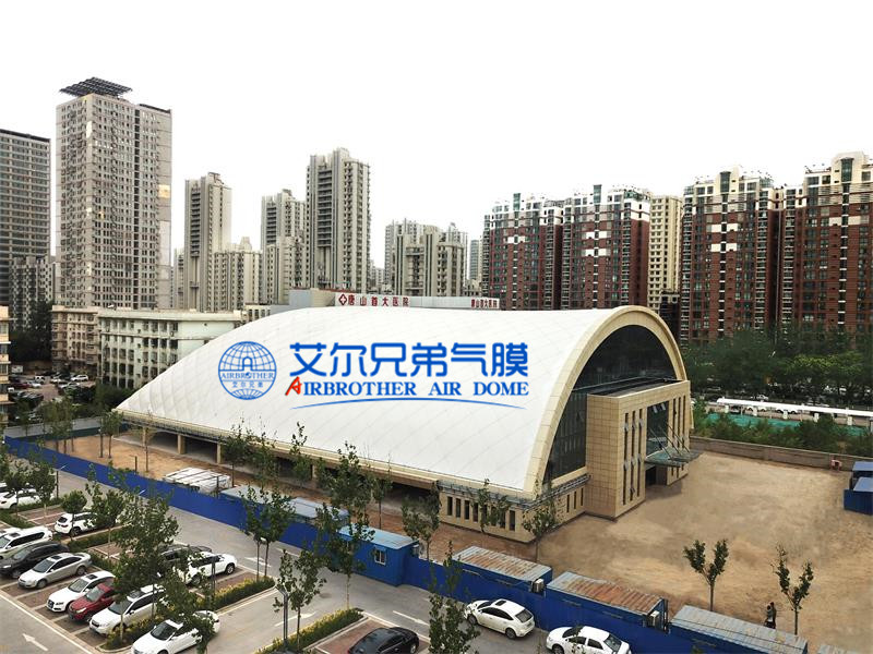 氣膜結(jié)構(gòu)體育館怎樣建造？